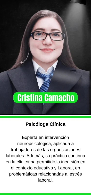 Psic. Cristina Camacho equipo